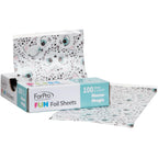 ForPro foil sheets used for wrapping food items