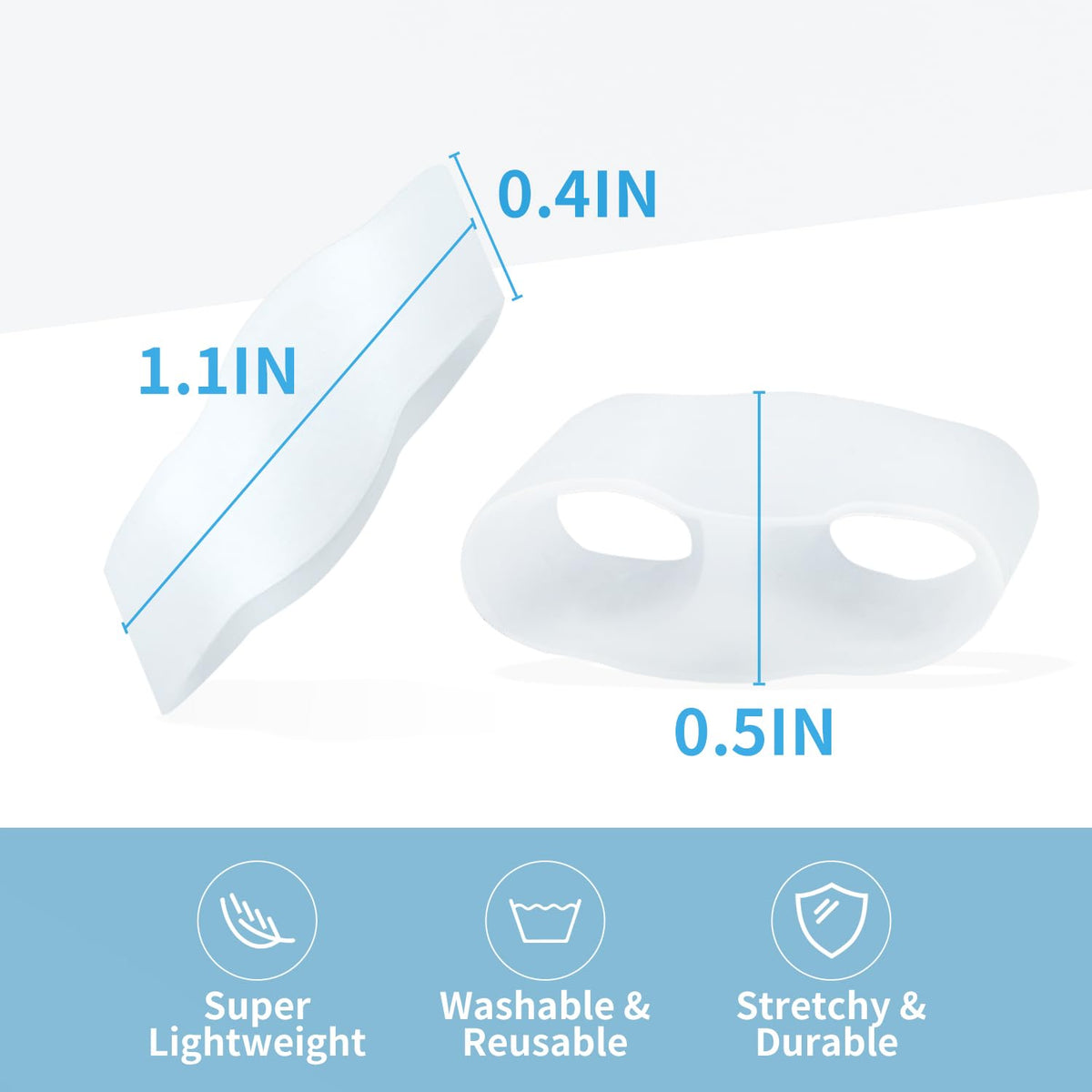 Zinyakon 12 pack toe corrector packaging