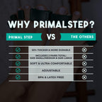 PrimalStep gel toe spreaders showing thickness and texture