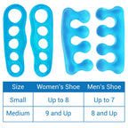 Medical grade silicone gel toe spreaders by VIVEsole