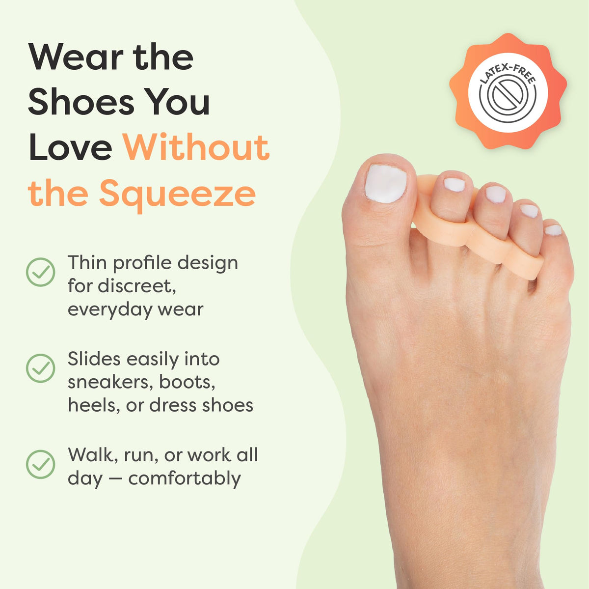 ZenToes 4 pack hammer toe straightener in packaging