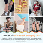 Close up of ZenToes toe spacer loops and comfort cushion
