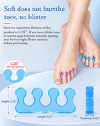 Sunfatt pedicure tool applied between toes for alignment