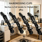 Detailed view of the pointed handles on the Borogo hair applicator brushes used for sectioning tresses.