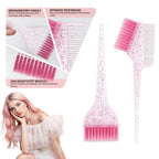 ZMOIVOK rose pink hair coloring kit highlighting combs close up view