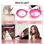 Eco friendly plastic hair tinting bowl and silicone mixer from ZMOIVOK brand