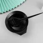 Washable and reusable black hair dye applicator tools for home coloring
