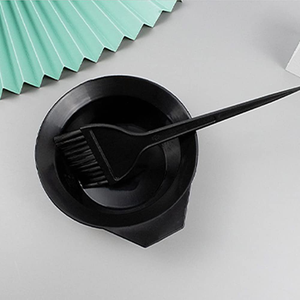 Washable and reusable black hair dye applicator tools for home coloring