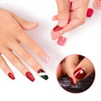 Transparent double sided nail glue tabs for press on nails