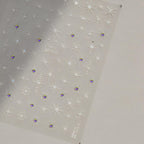 DIY nail art tools featuring Namrec embossed star decals