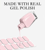 Easy to apply Beaolata nail wraps in sweet pink