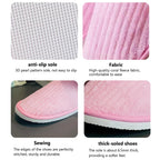 Comfortable closed-toe spa slippers for travel and spa