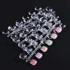 Gel polish sample swatches for nail technicians
