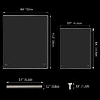 Noverlife transparent display board for nail design practice