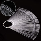 Full set of 150 clear nail polish color display sticks