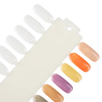 Tbestmax nail art practice palette with numbered sticker sheet