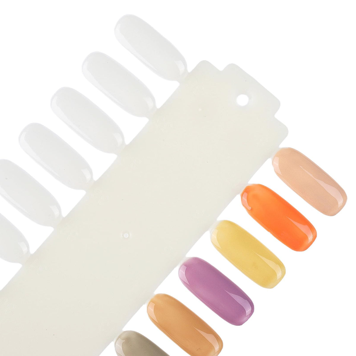 Tbestmax nail art practice palette with numbered sticker sheet