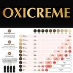 Créé professional hair color developer 30 volume 9 percent text details