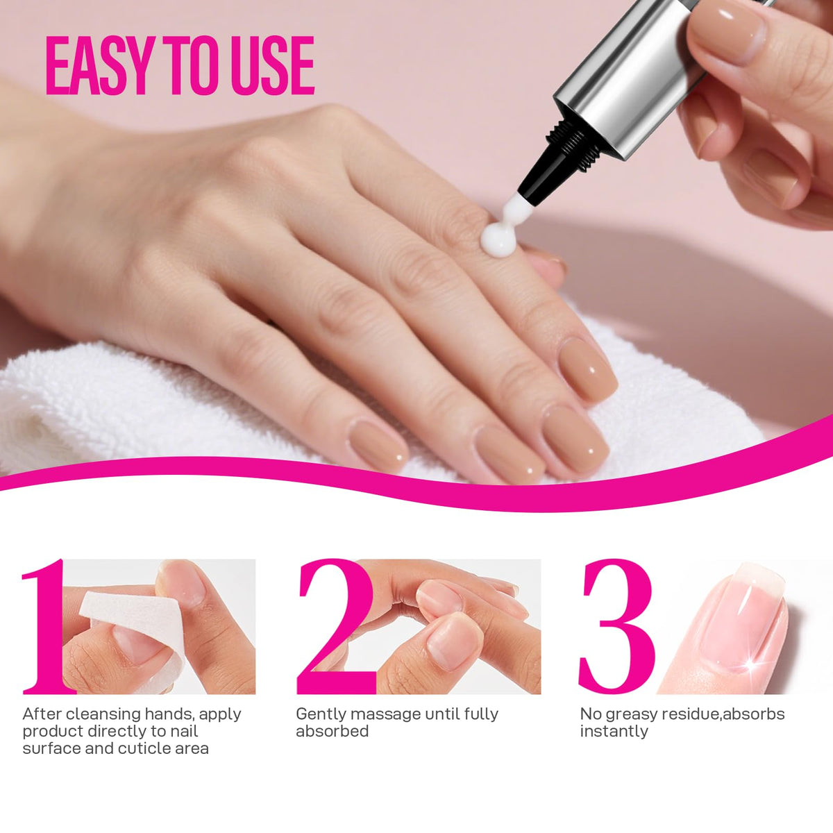 Chuchu Cuticle Repair Cream for professional nail care
