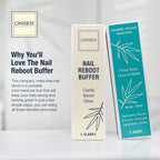 Onsen Secret 3-way professional nail buffer block