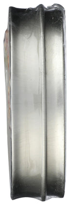 Burt's Bees Lemon Butter Cuticle Cream held in hand to illustrate the compact travel friendly zero point six ounce size.