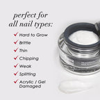 Dermelect Rejuvenail applied to cuticles for repair