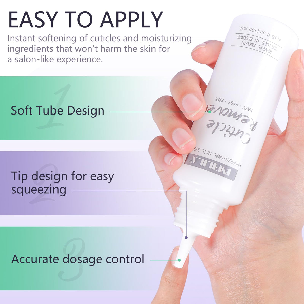 Authentic Nxj Infilila nail care product packaging