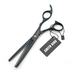 Smithking ergonomic offset grip hair styling scissors layout