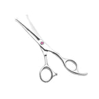 Lplpgg professional kids scissors organized neatly inside the premium leather storage case