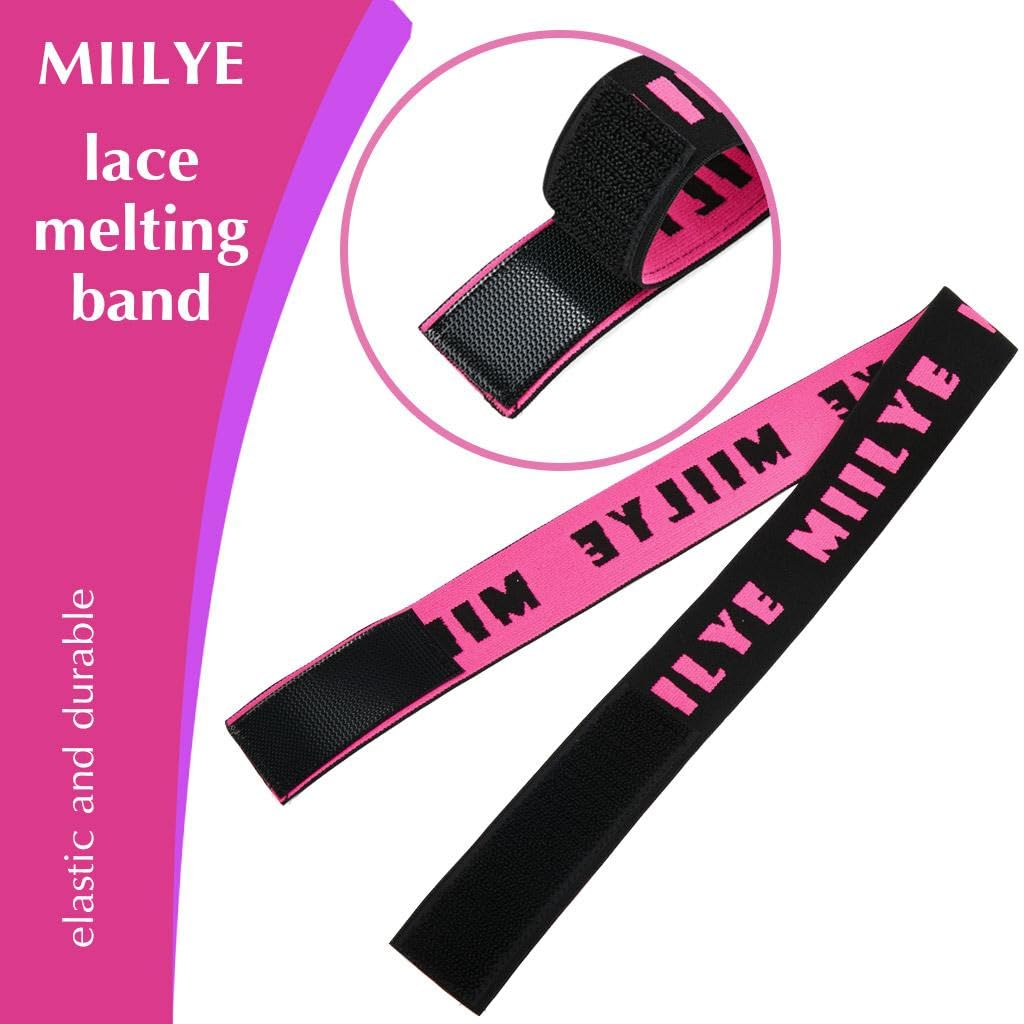 MIILYE latex free non toxic scalp safe wig adhesive bottle packaging texture