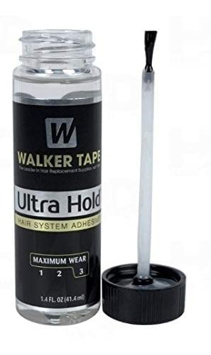 Walker Tape Ultra Hold 1.4 Fluid Ounce acrylic hair bonding adhesive for toupees