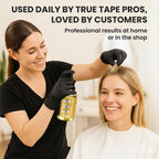 Supertape lace front wig glue remover spray pump nozzle detail view