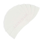 Long lasting medical grade hair piece tape strips layout