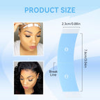 Close up view of Molain ultra hold lace wig adhesive strips