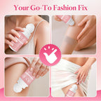 Clear liquid body adhesive roll on for dancers and stagewear