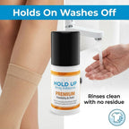 Authentic USA imported clothing and sock adhesive packaging side view