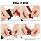 Blulu professional beauty tool hairpiece supplies packaging showing thirty sheets bundle