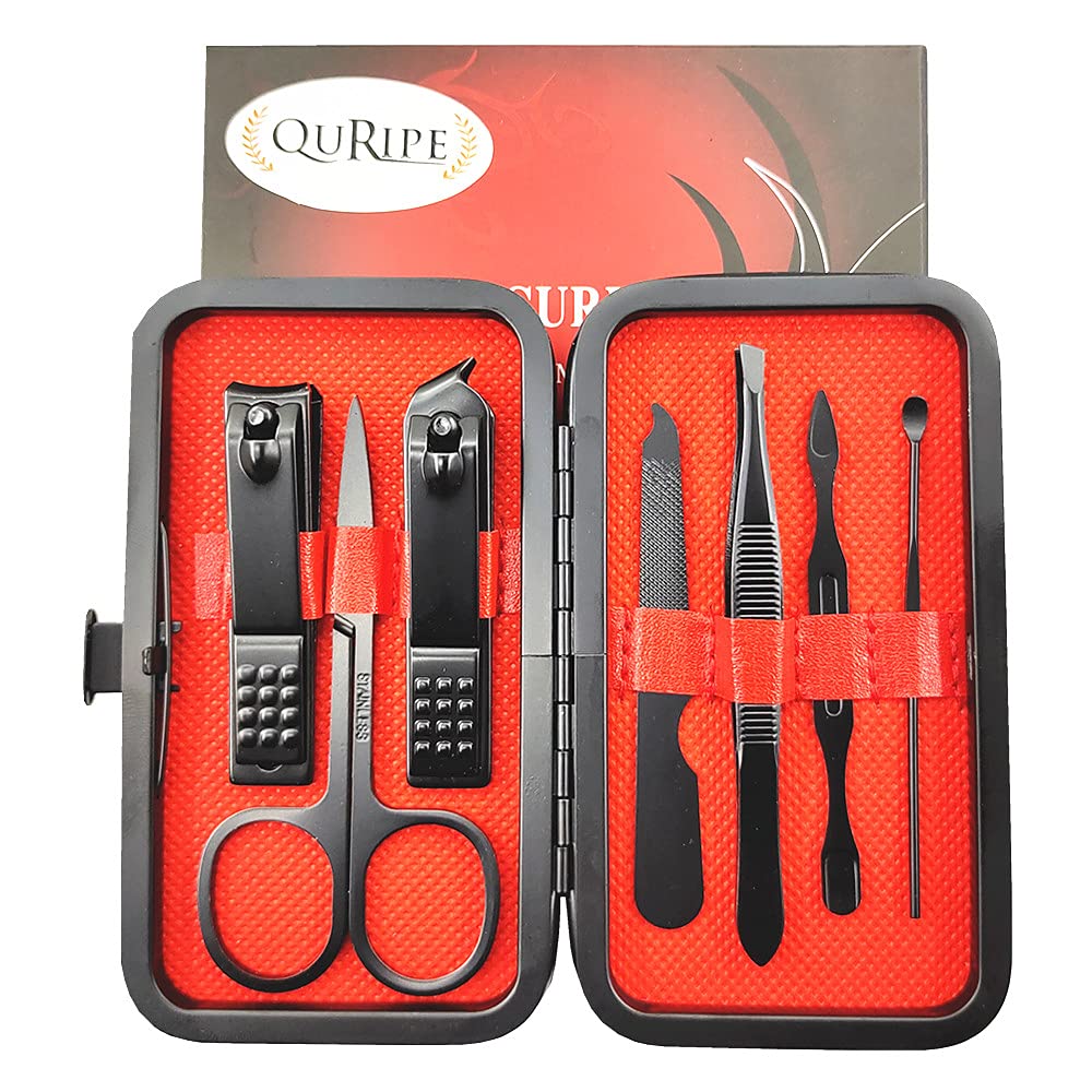 Travel friendly manicure kit for hand and foot grooming