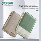 Close up of MR.GREEN stainless steel nail clipper tools