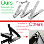 Manicure set for men and women showing various nail cutters