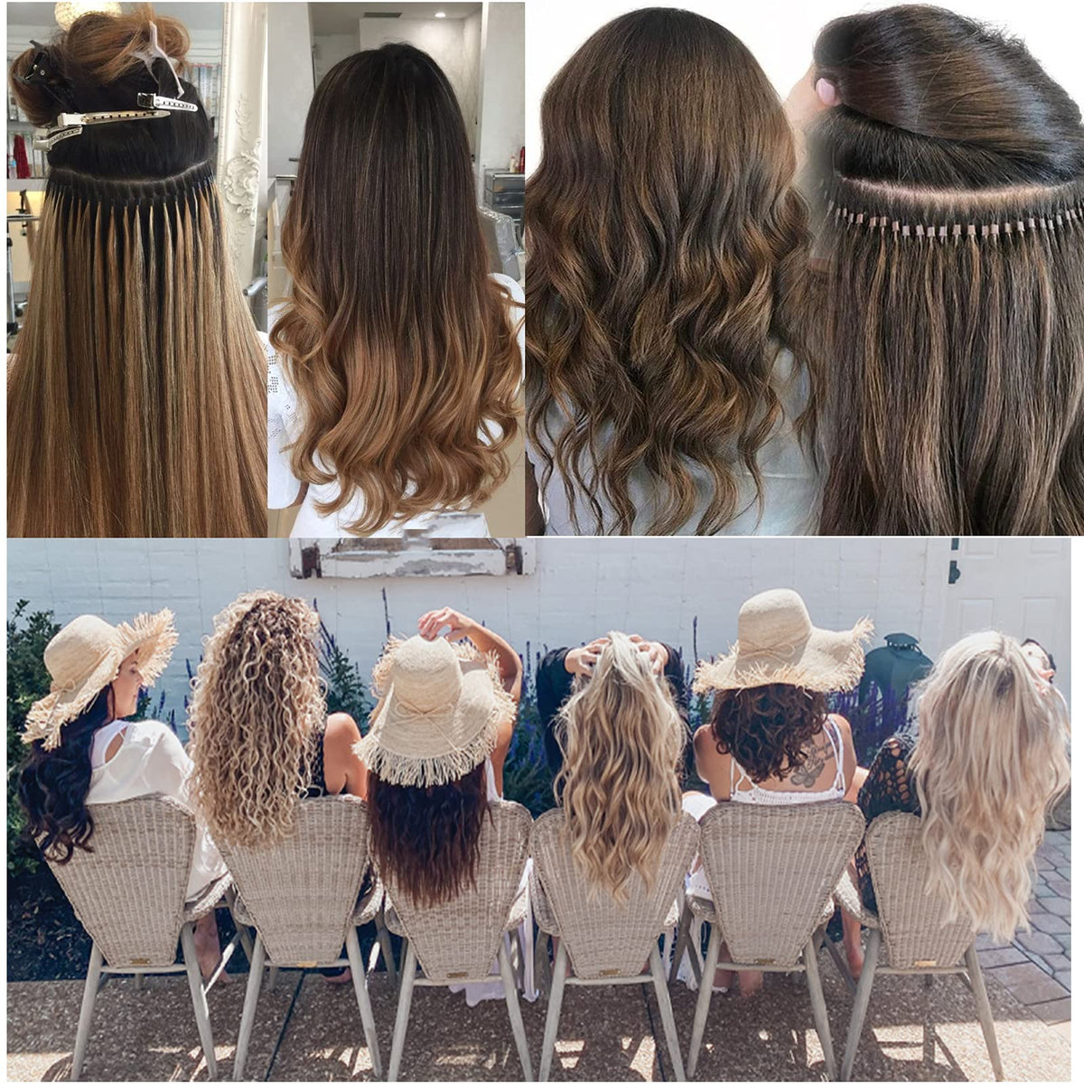Authentic USA imported nano rings for professional styling