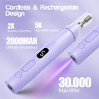 Paryou 2-in-1 nail drill machine kit for acrylic nails
