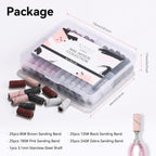 High hardness sanding bands for electric nail files