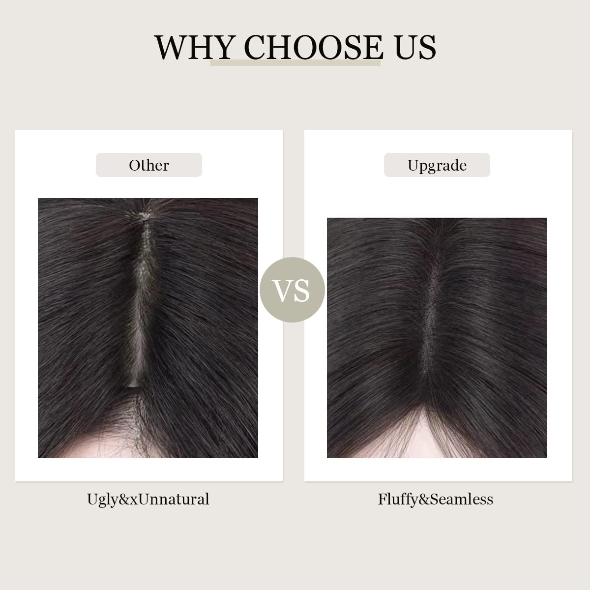 Authentic USA imported Aimeolyn hair extension for women experiencing early hair loss.