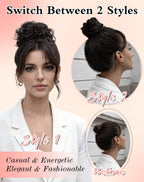 Adjustable hidden elastic band feature on synthetic hairpiece