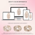 Step by step application guide for the premium claw comb hair extension