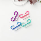 Compact colorful finger and toe cleaning tools with easy grip design