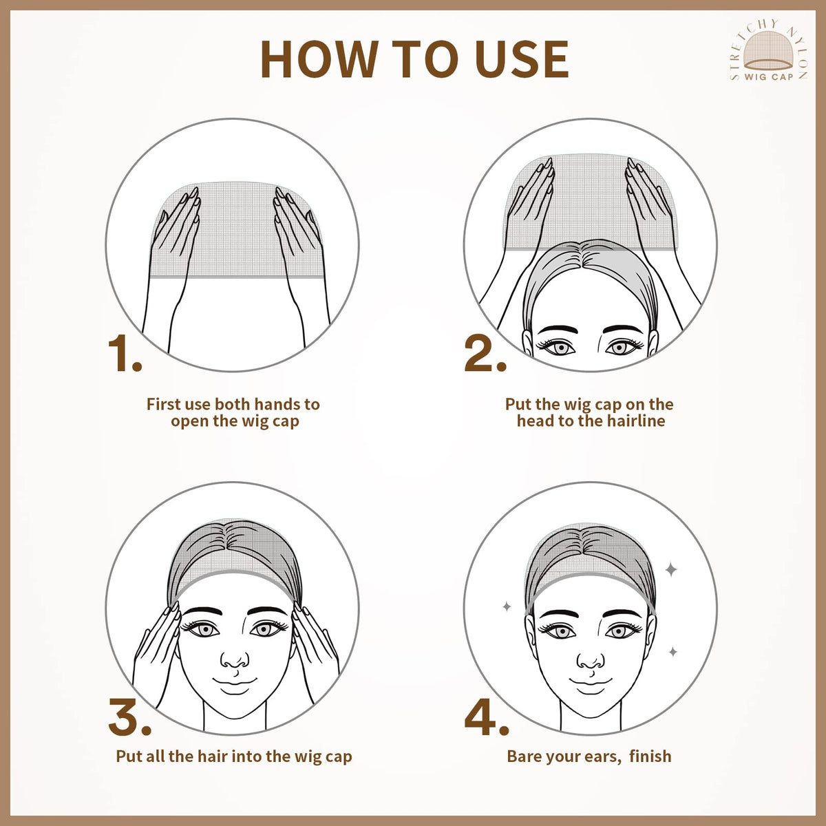Teenitor wig accessories for professional styling