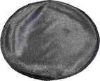 Two black circular crown compression patches for 360 waves