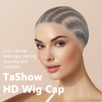 TaShow wig cap packaging for authentic US beauty product